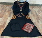 Premium Heavy Dabu Cotton A-Line Suit Set