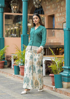 Azure Loom Cotton flex Co-Ord Set