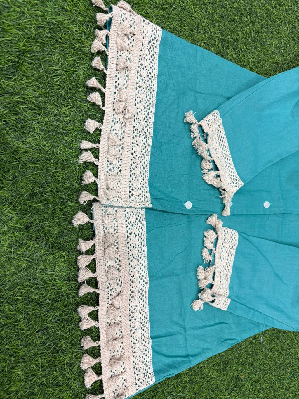 Azure Loom Cotton flex Co-Ord Set