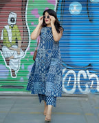 Indigo Muse Cotton Kurta Set