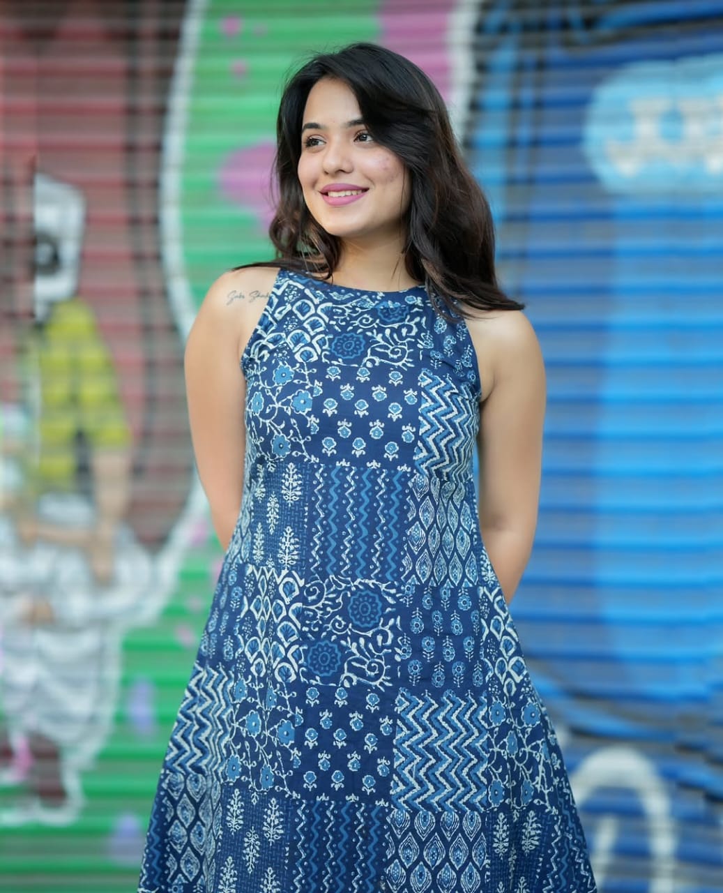 Indigo Muse Cotton Kurta Set