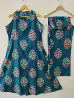 Mehreen Forest A-Line Kurta Palazzo Set