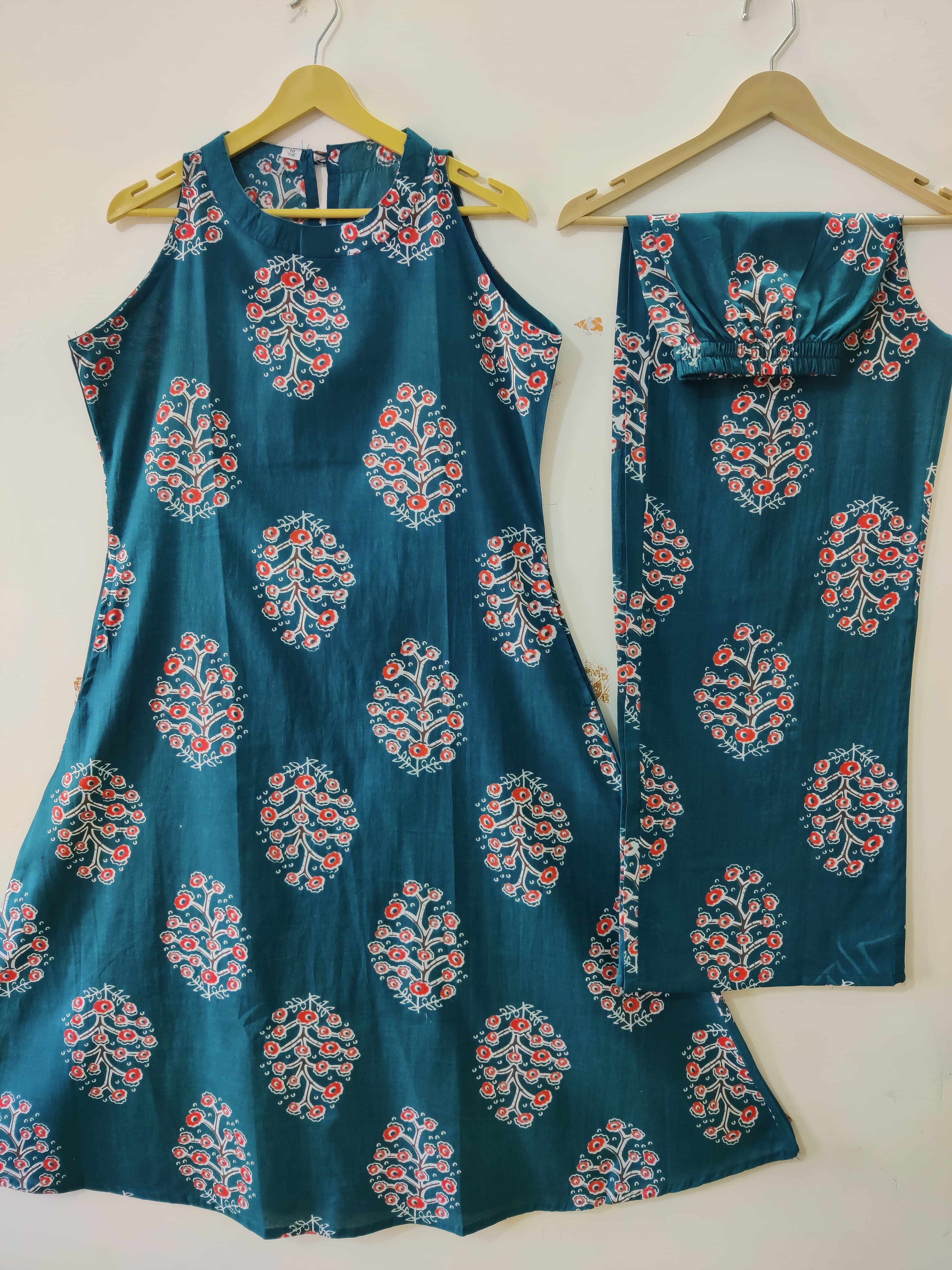 Mehreen Forest A-Line Kurta Palazzo Set