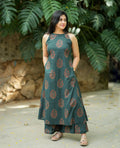 Mehreen Forest A-Line Kurta Palazzo Set