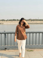Workday Chic Shirt Pant Set