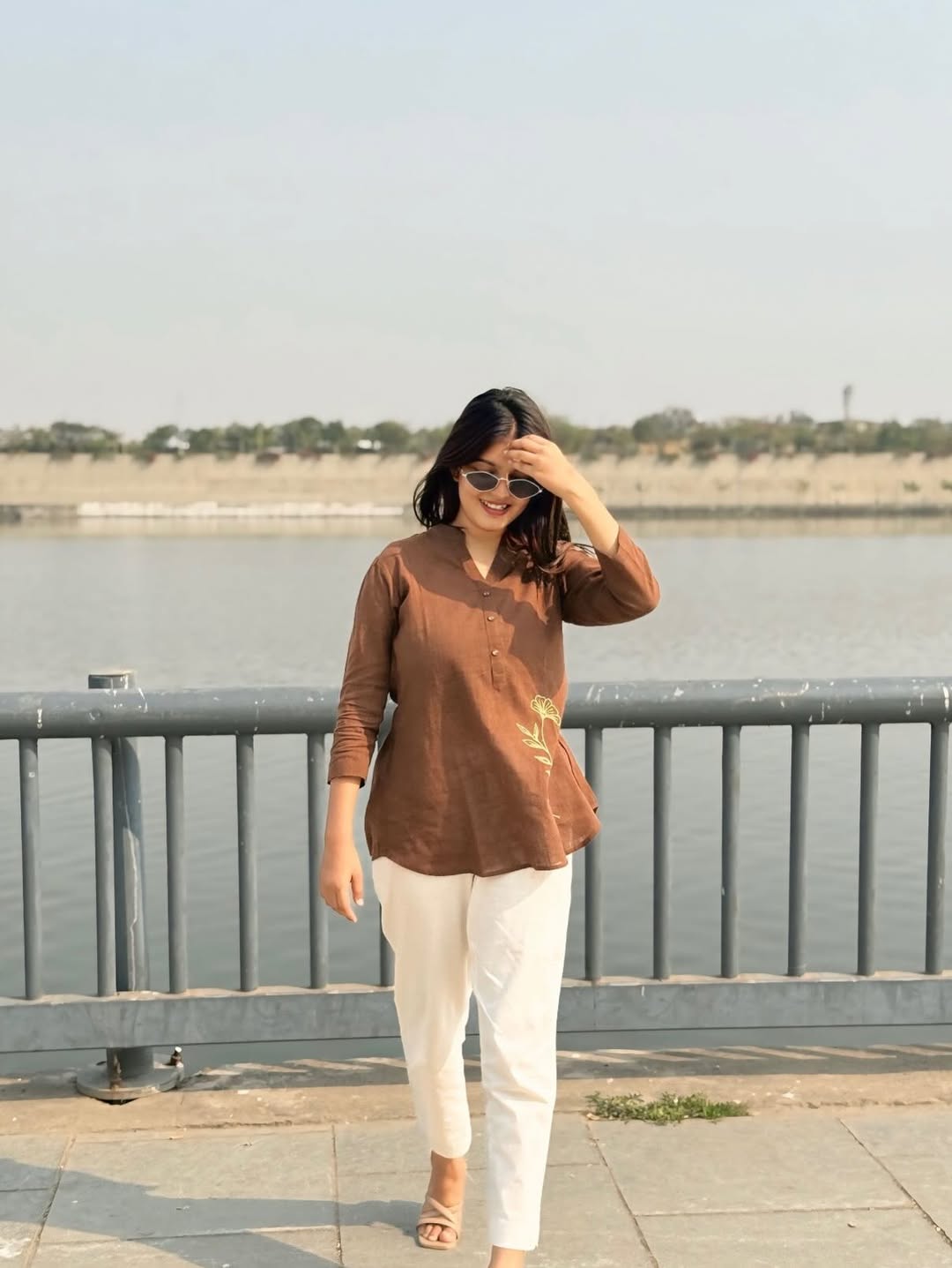 Workday Chic Shirt Pant Set