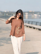 Workday Chic Shirt Pant Set