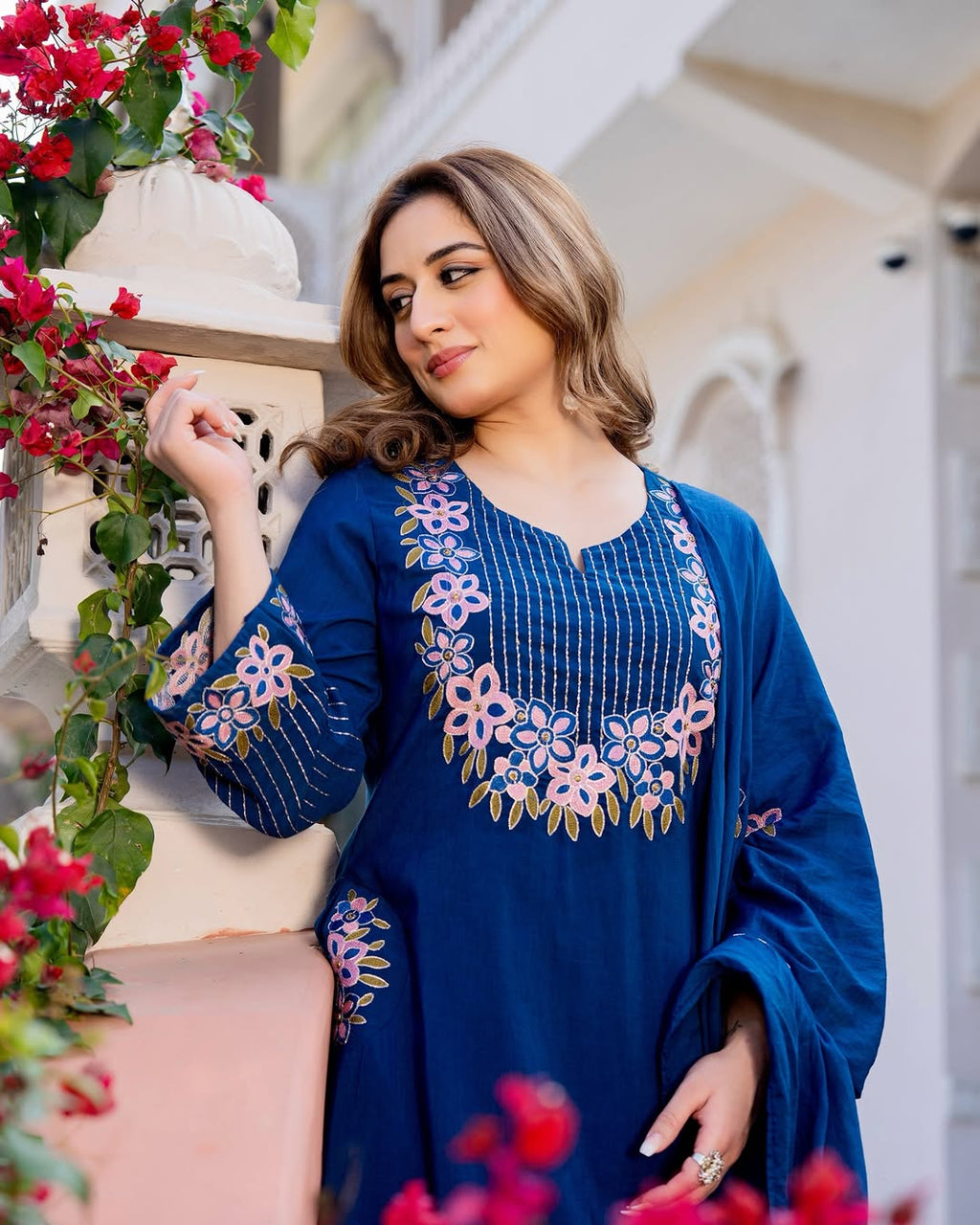 blue