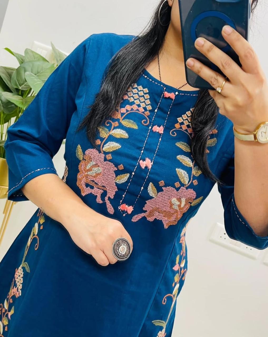 blue