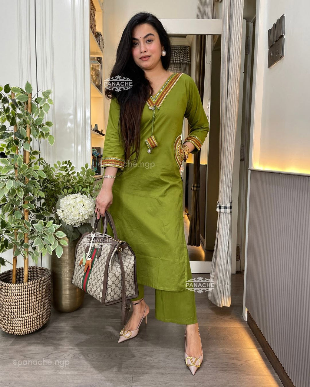 green